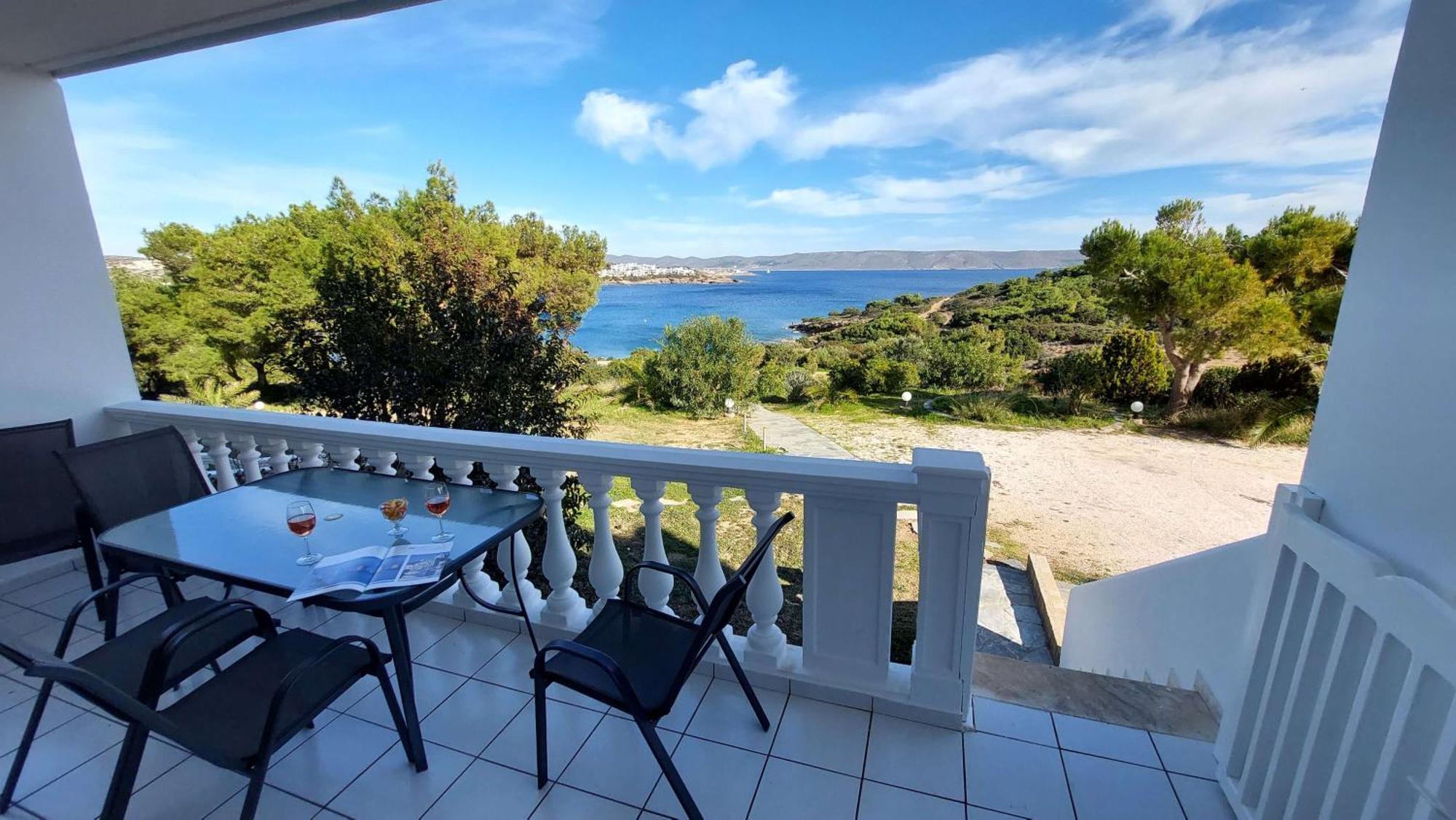 Villa Dea Del Mare Complex In Front Of The Sea. à Cap Cap Sounion Extérieur photo