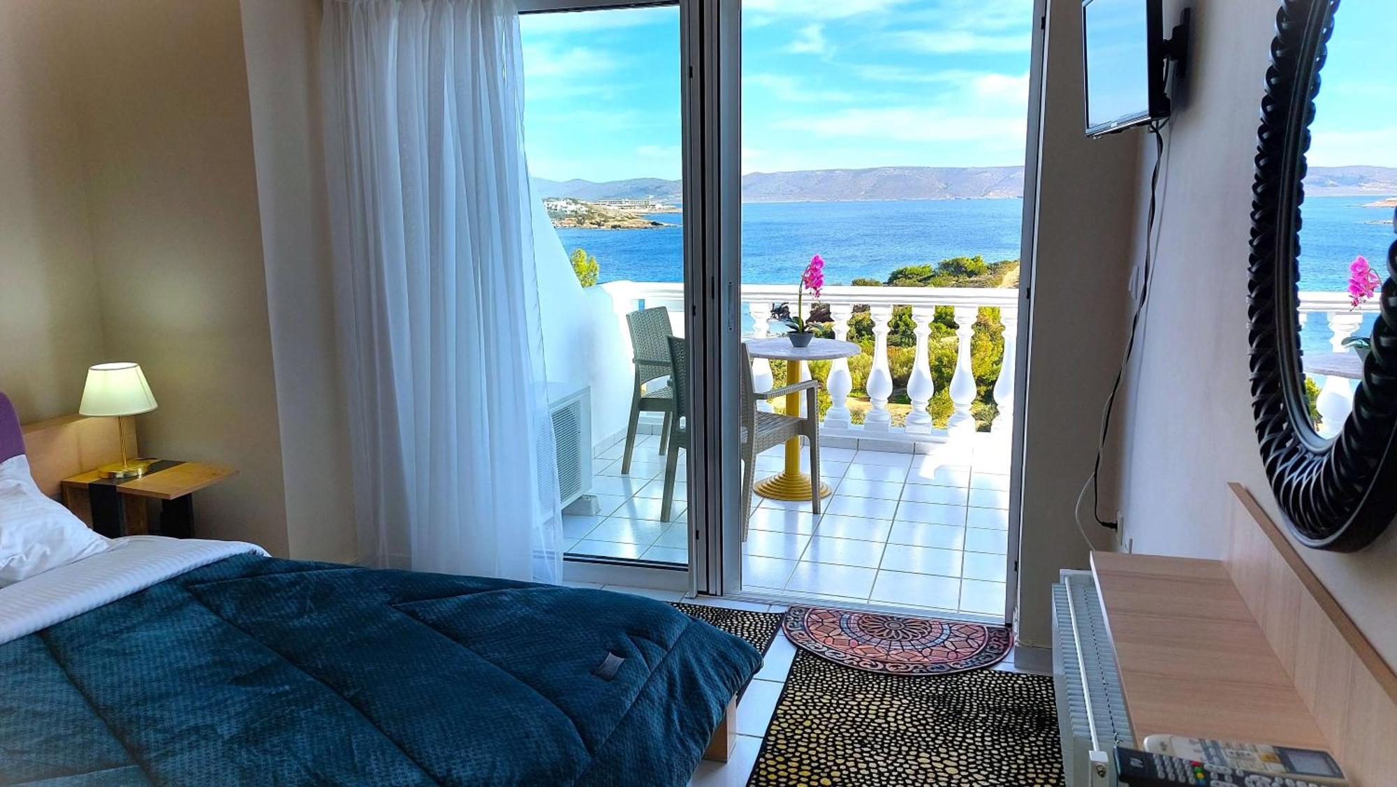 Villa Dea Del Mare Complex In Front Of The Sea. à Cap Cap Sounion Extérieur photo