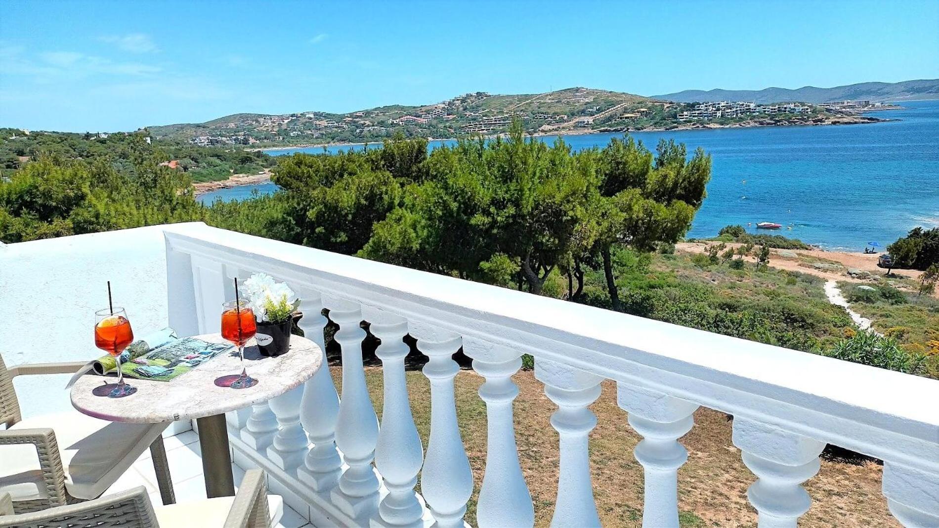 Villa Dea Del Mare Complex In Front Of The Sea. à Cap Cap Sounion Extérieur photo
